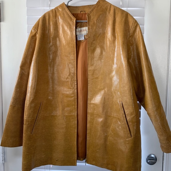 Coats | Venezia Leather Jacket 